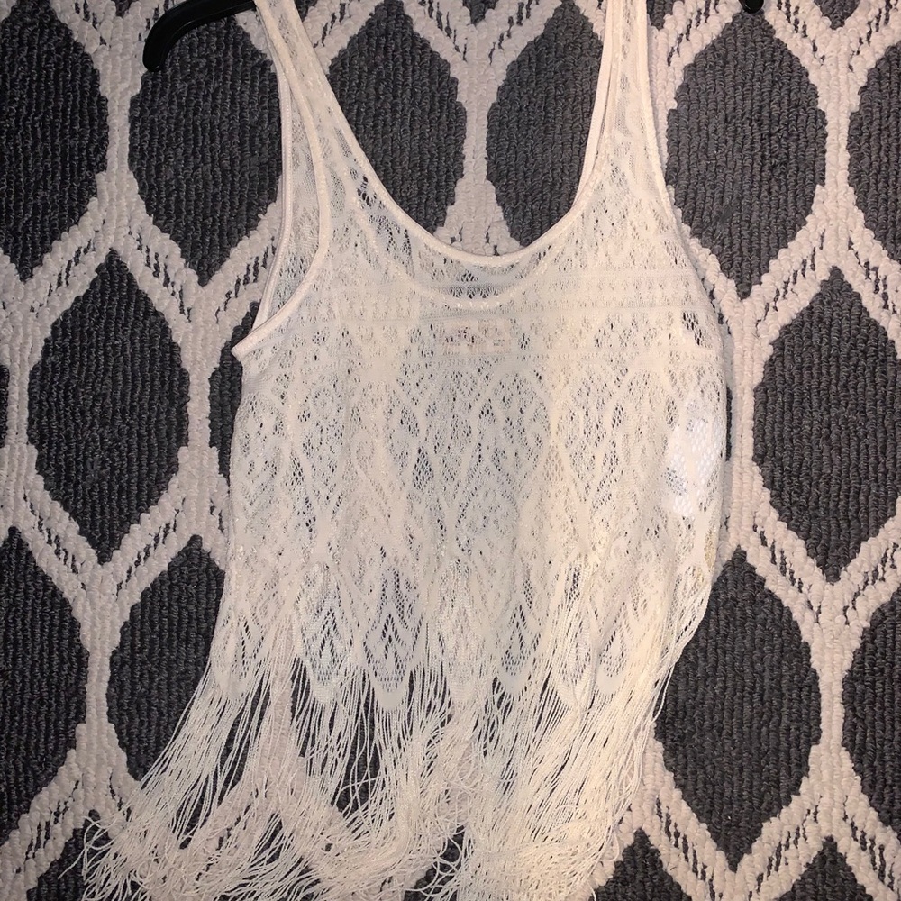 Fringe tank top
